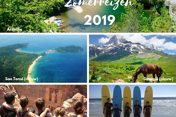 De zomerreizen 2019 zijn er! De zomerreizen 2019 zijn er!